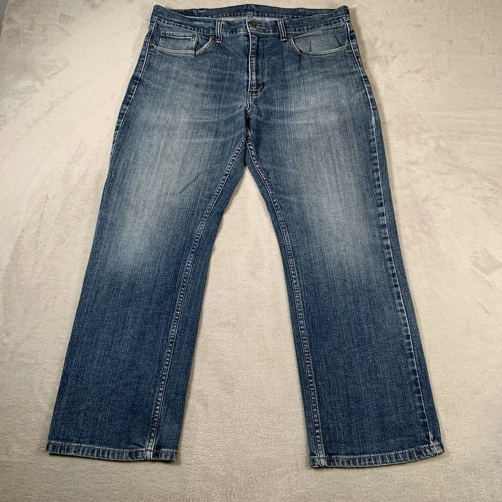VTG Levis 559 Jeans Mens 38x30 Blue Relaxed Straight Fit Stretch Denim Mid Wash‎